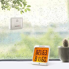 Teploměr ThermoPro TP63 bílá barva
