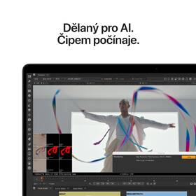 Notebook Apple 16" M5 Pro 18× CPU 20× GPU, 24 GB, 1 TB - vesmírně černý CZ 

 obrázek produktu 3 z 8