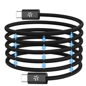 Kabel Celly magnetický USB-C/USB-C, 60 W, 2 m černý

 obrázek produktu 1 z 6