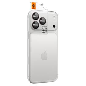 Tvrzené sklo Spigen tR EZ Fit Optik Pro na Apple iPhone 18 Pro Max/18 Pro (2 ks) vínové

 obrázek produktu 2 z 5