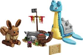 Stavebnice LEGO® Pokémon™ 72162 SMART Play™: Eevee a Lapras a hledání pokladu 

 obrázek produktu 1 z 9