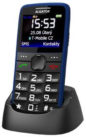 Mobilní telefon Aligator A675 Senior modrý

 obrázek produktu 2 z 2
