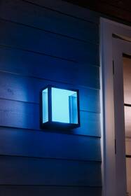 Nástěnné svítidlo Philips Impress White and Color Ambiance, nástěnné čtvercové černé

 obrázek produktu 3 z 7