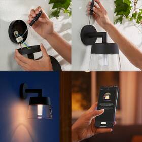 Nástěnné svítidlo Philips Attract White and Color Ambiance černé

 obrázek produktu 4 z 5