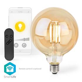 Chytrá žárovka Nedis SmartLife globe, Wi-Fi, E27, 806 lm, 7 W, Teplá Bílá 

 obrázek produktu 3 z 5