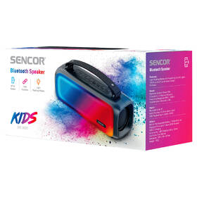Přenosný reproduktor Sencor SSS 3000 Kids Light černý

 obrázek produktu 11 z 11