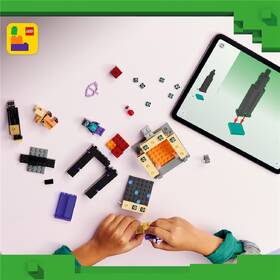 Stavebnice LEGO® Minecraft®  21584 Cesta portálem do Netheru a Endu 

 obrázek produktu 7 z 9