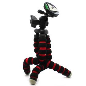 Stativ MadMan flexibilní střední černý/červený

 obrázek produktu 4 z 9