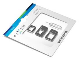 Adaptér FIXED nanoSIM - microSIM - miniSIM 

 obrázek produktu 1 z 2