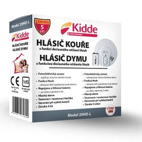 Detektor kouře Kidde 29HD-L 

 obrázek produktu 2 z 2