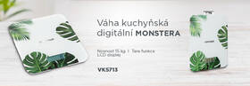 Kuchyňská váha Concept VK5713 MONSTERA, digitální, 15 kg 

 obrázek produktu 7 z 7