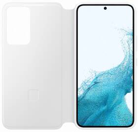 Pouzdro na mobil flipové Samsung Clear View na Galaxy S22 bílé

 obrázek produktu 2 z 4