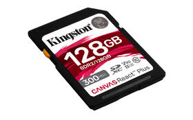 Paměťová karta Kingston Canvas React Plus 128GB SDXC UHS-II (300R/260W) 

 obrázek produktu 1 z 2