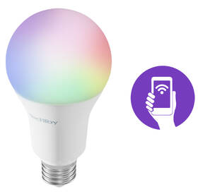 Chytrá žárovka TechToy RGB, 11W, E27 

 obrázek produktu 2 z 4
