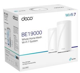 Komplexní Wi-Fi systém TP-Link Deco BE85, BE19000, Wi-Fi 7 (2 ks) bílý

 obrázek produktu 12 z 12