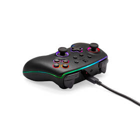 Gamepad PowerA Enhanced Wireless Controller - Nintendo Switch - Lumectra černá barva
