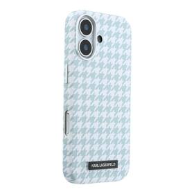 Kryt na mobil Karl Lagerfeld PU Houndstooth Resin Plate MagSafe na Apple iPhone 17 modrý

 obrázek produktu 3 z 6