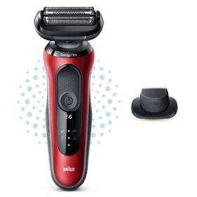 Holicí strojek Braun 61-R1200s Red 

