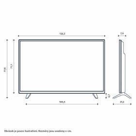 Televize Hisense 55U6KQ 
