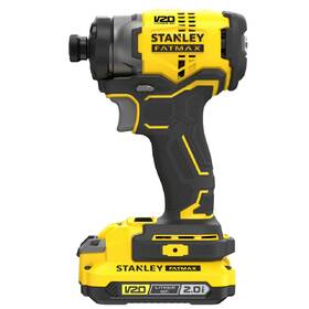 Rázový šroubovák Stanley SFMCF820D2K-QW 1/4" (s baterií) 
