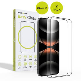 Tvrzené sklo Mobile Origin EasyGlass na Apple iPhone 17 (2 ks) 

 obrázek produktu 10 z 10