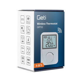 Termostat Geti GRT02, bezdrátový bílý

 obrázek produktu 10 z 10
