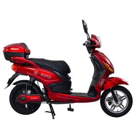 Elektroskútr RACCEWAY E-MOPED, červený-lesklý s baterií 20Ah 

 obrázek produktu 4 z 5