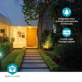 IP kamera Nedis SmartLife WIFICBO51WT, s refletorem bílá

 obrázek produktu 9 z 18