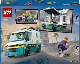 Stavebnice LEGO® City 60451 Sanitka 

 obrázek produktu 8 z 9