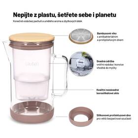 Filtrační konvice Lauben Glass Water Filter Jug 25GW sklo

 obrázek produktu 1 z 4