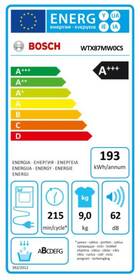 Sušička prádla Bosch WTX87MW0CS AutoClean bílá

 obrázek produktu 1 z 10