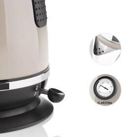 Rychlovarná konvice Klarstein TK7-Aquavita Chalet champagne 

 obrázek produktu 3 z 5