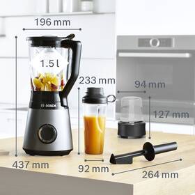 Stolní mixér Bosch MMB6177S stříbrný

 obrázek produktu 4 z 14