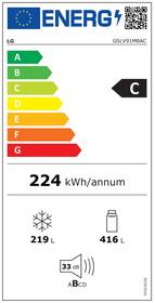 Americká lednice LG GSLV91MBAC 

 obrázek produktu 1 z 16