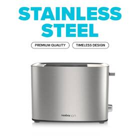 Topinkovač Niceboy Cruncher C4 Stainless Steel stříbrný

 obrázek produktu 3 z 14