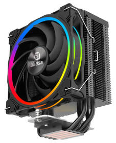 Chladič CPU AKASA SOHO H4, LGA1700 Edition, 4 Heatpipes, ARGB černý

 obrázek produktu 4 z 6