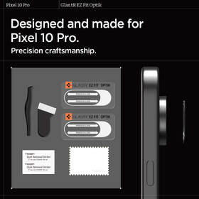 Tvrzené sklo Spigen tR EZ Fit Optik na Google Pixel 10 Pro (2 ks) 

 obrázek produktu 12 z 14