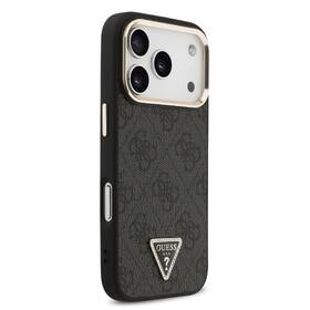 Kryt na mobil Guess 4G Strass Triangle Logo Gold Frame MagSafe na Apple iPhone 18 Pro černý

 obrázek produktu 2 z 6