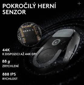Myš Logitech G PRO X Superlight 2 DEX SE černá

 obrázek produktu 13 z 14