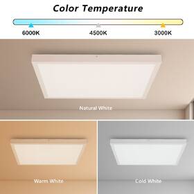 Stropní svítidlo IMMAX NEO LITE FRAME SMART, 60x60cm , IP44, CCT, s podporou BEACON, Wi-Fi, TUYA bílé

 obrázek produktu 6 z 10