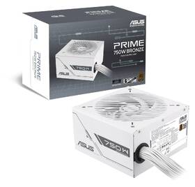 Zdroj Asus Prime 750W Bronze White, 80 Plus Bronze bílý

 obrázek produktu 9 z 9