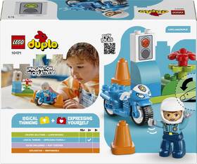Stavebnice LEGO® DUPLO® 10471 Modrá policejní motorka 

 obrázek produktu 2 z 9