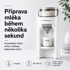 Ohřívač mléka Baby Brezza Formula Pro Advanced White bílý

 obrázek produktu 3 z 24