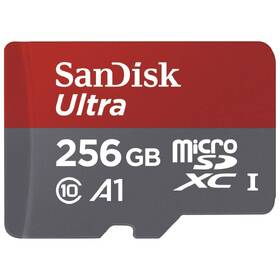Paměťová karta SANDISK 256GB UHS-I U1 (100R) + adapter 

 obrázek produktu 1 z 2