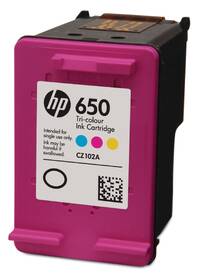 Inkoustová náplň HP 650, 200 stran vícebarevná

 obrázek produktu 1 z 5