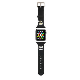 Řemínek Karl Lagerfeld Karl and Choupette na Apple Watch 42/44/45mm černý

 obrázek produktu 1 z 2