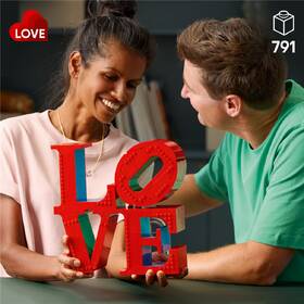 Stavebnice LEGO® Art 31214 LOVE 

 obrázek produktu 4 z 9