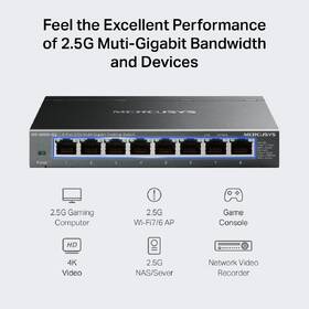 Switch Mercusys MS108GS-M2 (MS108GS-M2) černý

 obrázek produktu 3 z 7