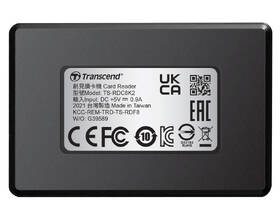 Čtečka paměťových karet Transcend RDC8K, USB-C/SDHC, SDXC, microSDHC, microSDXC, CompactFlash černá

 obrázek produktu 3 z 3