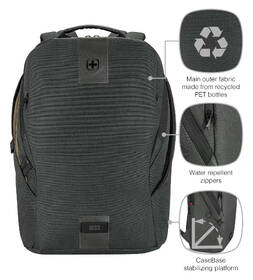 Batoh na notebook Wenger MX Eco Light 16" šedý

 obrázek produktu 7 z 9